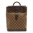 LOUIS VUITTON ルイ ヴィトン ダミエ ソーホー リュックサック バックパック デイパック ショルダーバッグ N51132 【中古】