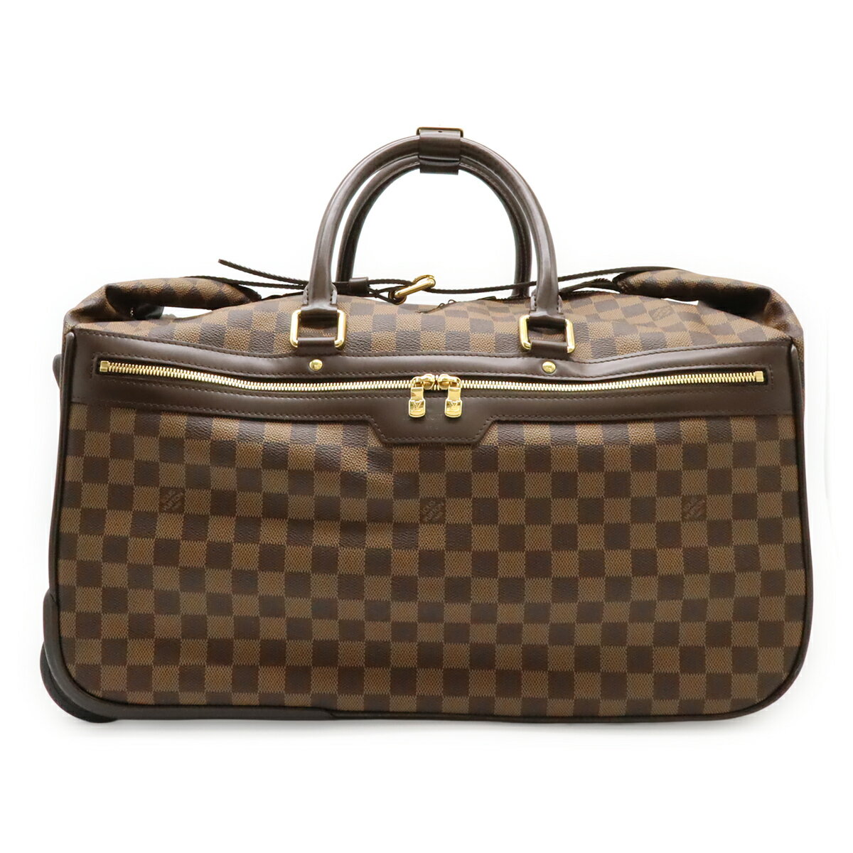 Rakuten - LOUIS VUITTON ルイ ヴィトン ダミエ エオール50 ボストンバッグ キャリーバッグ 旅行カバン トラベルバッグ 2WAY キャスター付き N23205 【中古】