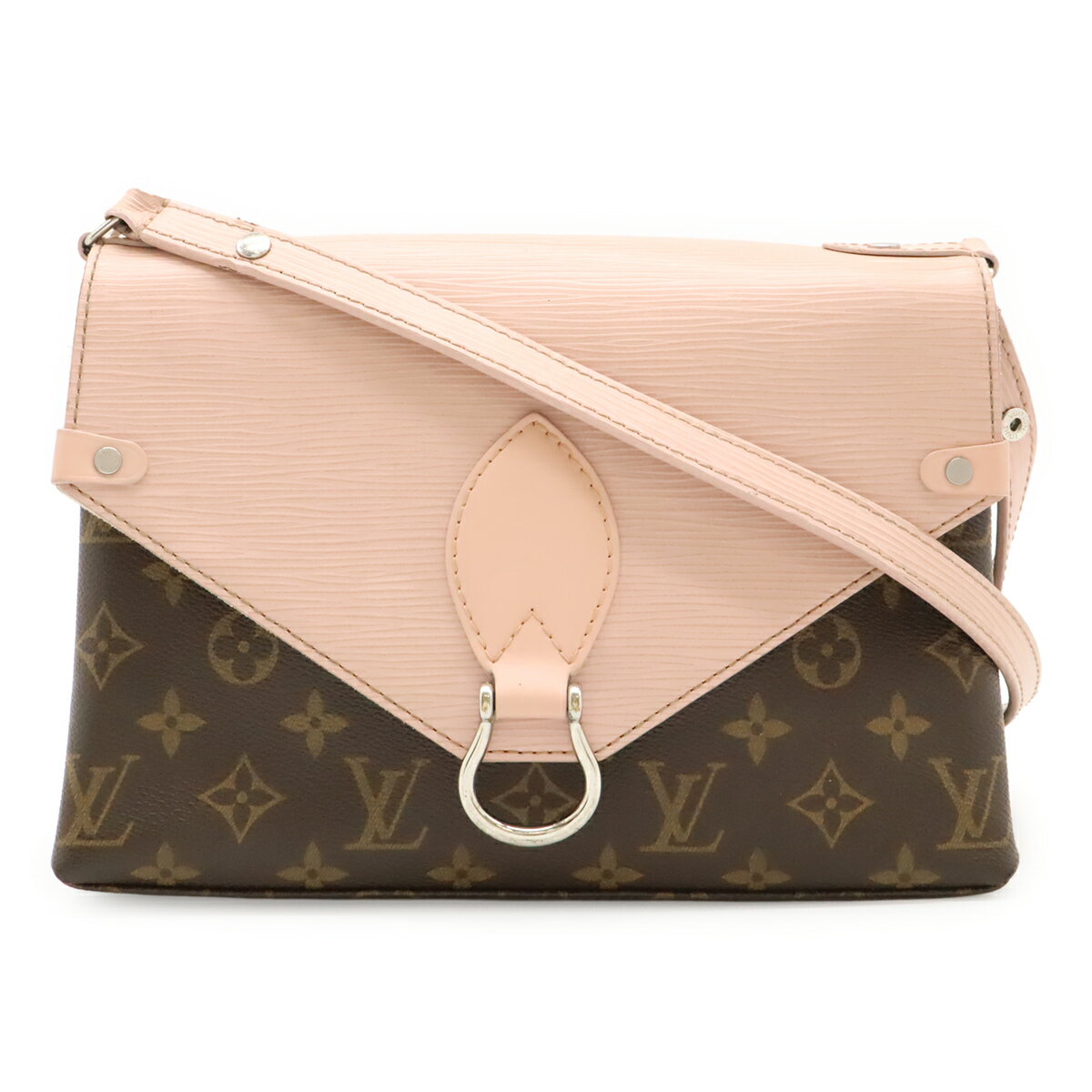 樂天商城 - LOUIS VUITTON ルイ ヴィトン モノグラム エピ サン ミシェル ショルダーバッグ ポシェット 斜め掛け ローズバレリーヌ ピンク M44033 【中古】
