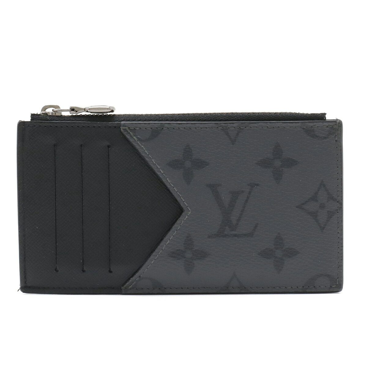 LOUIS VUITTON ルイ ヴィトン タイガラマ モノグラムエクリプス コインカード ホルダー コインケース 小銭入れ フラグメントケース ノワール M30271 【中古】