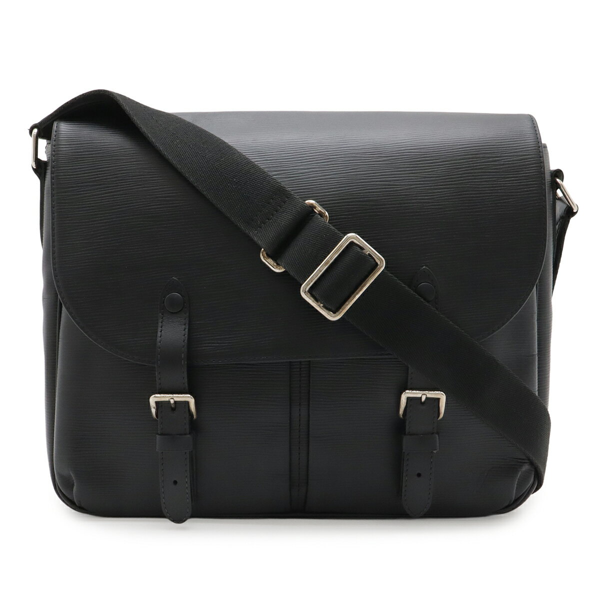 LOUIS VUITTON ルイ ヴィトン エピ クリストファー ショルダーバッグ レザー ノワール 黒 ブラック M58834 【中古】