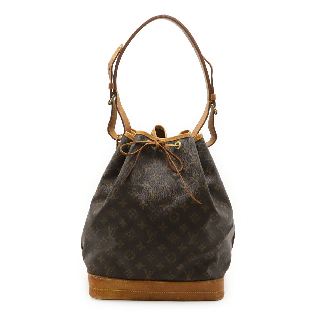 Rakuten - LOUIS VUITTON ルイ ヴィトン モノグラム ノエ ショルダーバッグ セミショルダー ワンショルダー 肩掛け 巾着型 M42224 【中古】