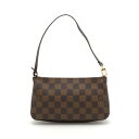 LOUIS VUITTON ルイ ヴィトン ダミエ ポシェット アクセソワール アクセサリーポーチ ハンドバッグ パーティーバッグ N41206 【中古】