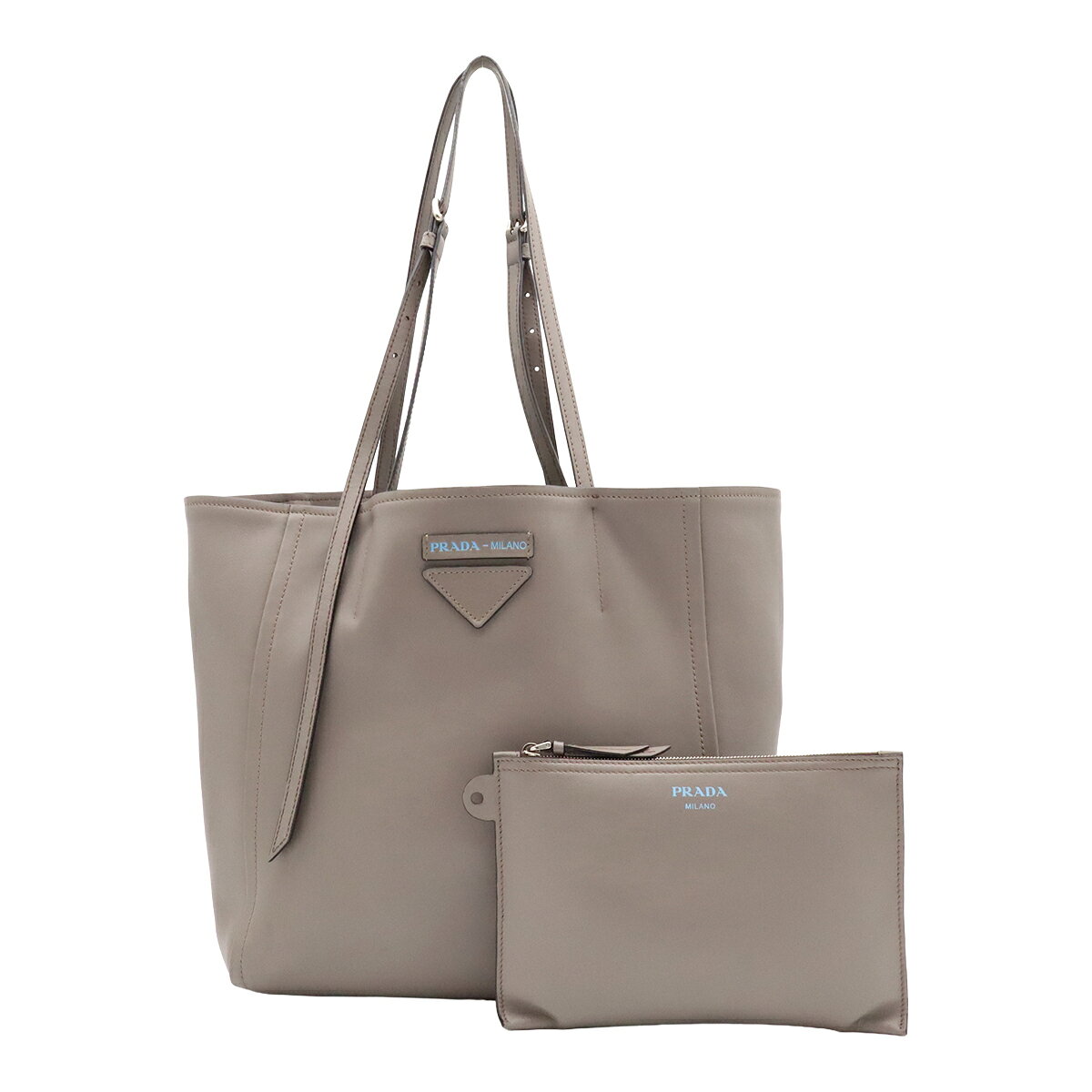 楽天市場】プラダ PRADA（カラーグレー）（トートバッグ｜レディース