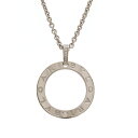 BVLGARI ブルガリ ブルガリブルガリ ソートワール ロング ネックレス ペンダント K18WG ホワイトゴールド ダイヤモンド 【中古】(4)