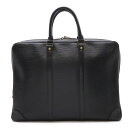 LOUIS VUITTON ルイ ヴィトン エピ PDV ポルト ドキュマン ヴォワヤージュ ビジネスバッグ ブリーフケース ノワール 黒 ゴールド金具 M54...