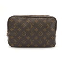 LOUIS VUITTON ルイ ヴィトン モノグラム トゥルース トワレット23 化粧ポーチ セカンドバッグ クラッチバッグ ポーチ 小物入れ M47524 ...
