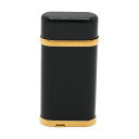 Cartier カルティエ オーバル ライター ローラー ガスライター 喫煙具 ブラックラッカー ゴールド金具 【中古】