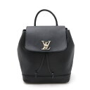 LOUIS VUITTON ルイ ヴィトン ロックミー バックパック リュックサック カーフレザー ノワール 黒 ブラック シルバー金具 M41815 【中古】