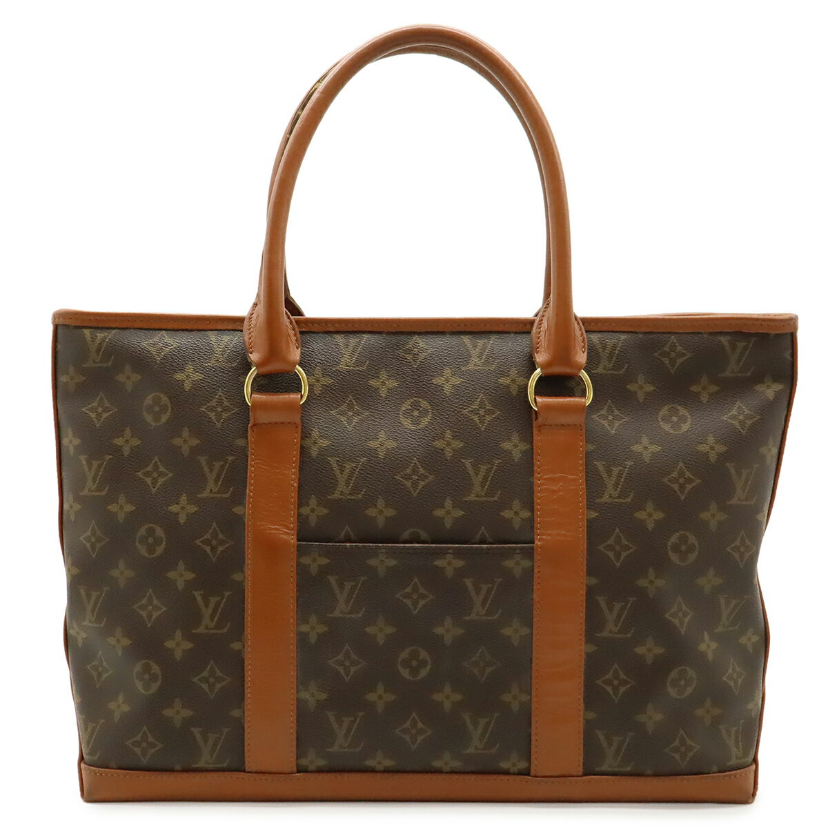 Louis Vuitton ブラウン トートバッグ ポーチ付き 楽天市場】モノグラム ヴィトン（カラーブラウン）（トートバッグ