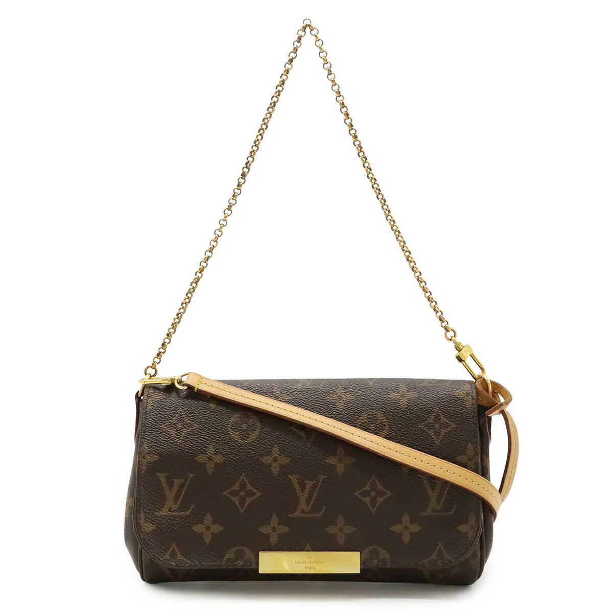 乐天商城 - LOUIS VUITTON ルイ ヴィトン モノグラム フェイボリットPM ショルダーバッグ 斜め掛け 2WAY クラッチバッグ アクセサリーポーチ M40717 【中古】