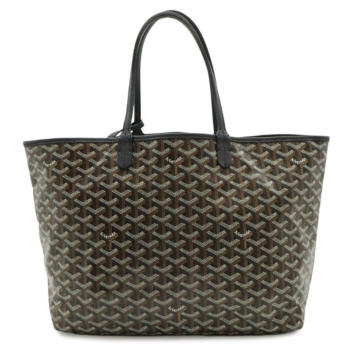GOYARD ゴヤール サンルイPM トートバッグ ショルダーバッグ コーティングキャンバス レザー ...