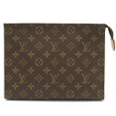 【バッグ】LOUIS VUITTON ルイ ヴィトン モノグラム ポッシュ トワレット26 化粧ポーチ コスメポーチ 小物入れ マルチポーチ セカンドバッグ M47542 【中古】