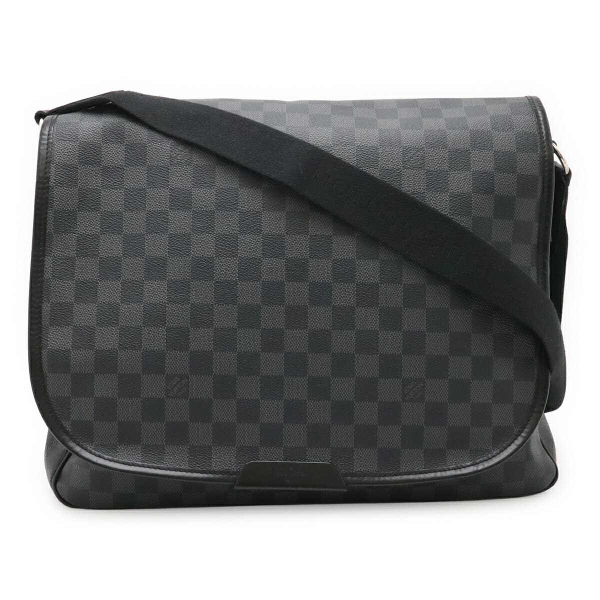 乐天商城 - LOUIS VUITTON ルイ ヴィトン ダミエグラフィット ダニエルGM メッセンジャーバッグ ショルダーバッグ 斜め掛け N58033 【中古】