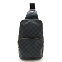 LOUIS VUITTON ルイ ヴィトン ダミエグラフィット アヴェニュー スリングバッグ ボディバッグ ショルダーバッグ ワンショルダー N41719 【中...