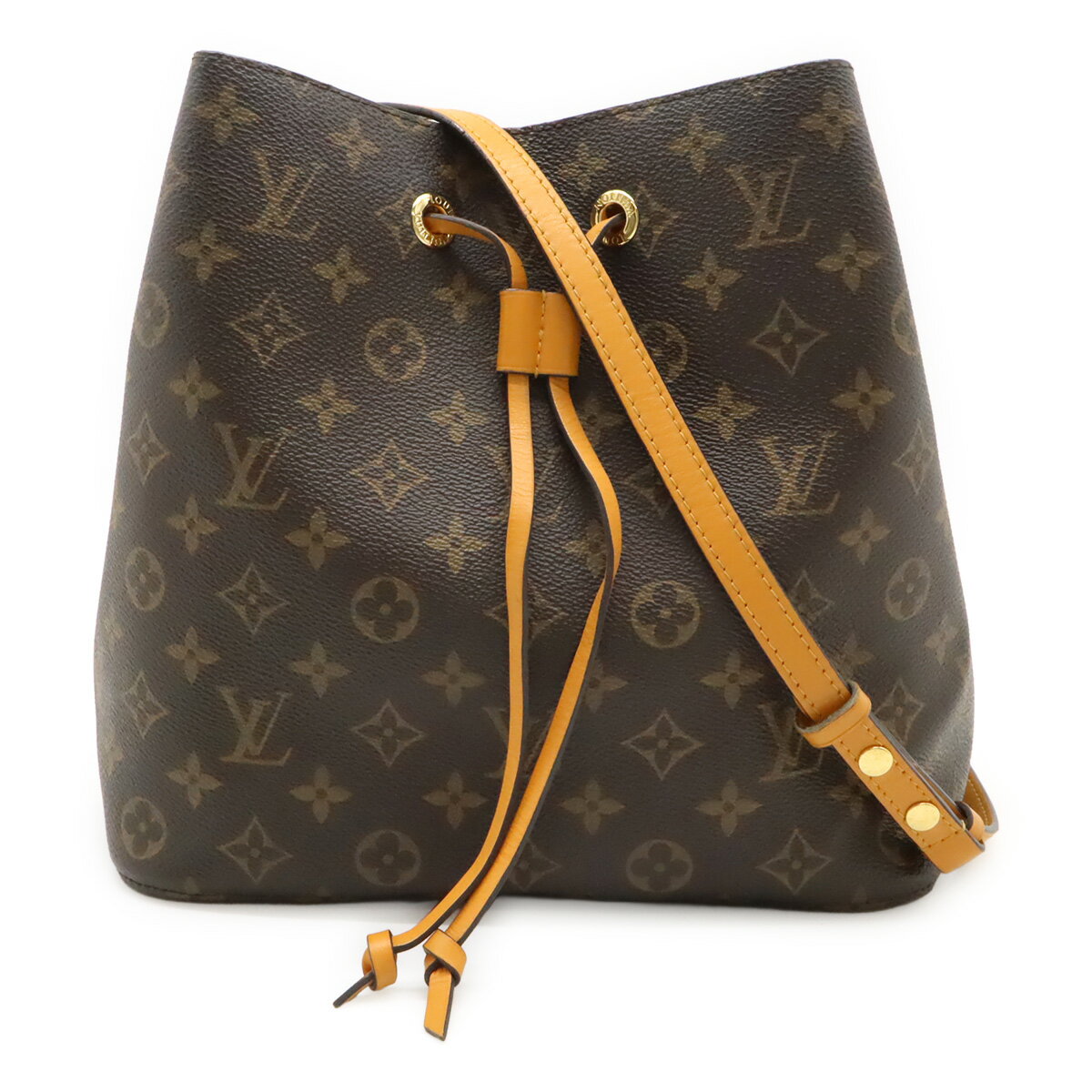 Rakuten - LOUIS VUITTON ルイ ヴィトン モノグラム ネオノエ ショルダーバッグ セミショルダー ワンショルダー 巾着 サフラン イエロー M43430 【中古】