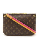 LOUIS VUITTON ルイ ヴィトン モノグラム ロレッタ ショルダーバッグ ポシェット 斜め掛け ホットピンク M44053 【中古】