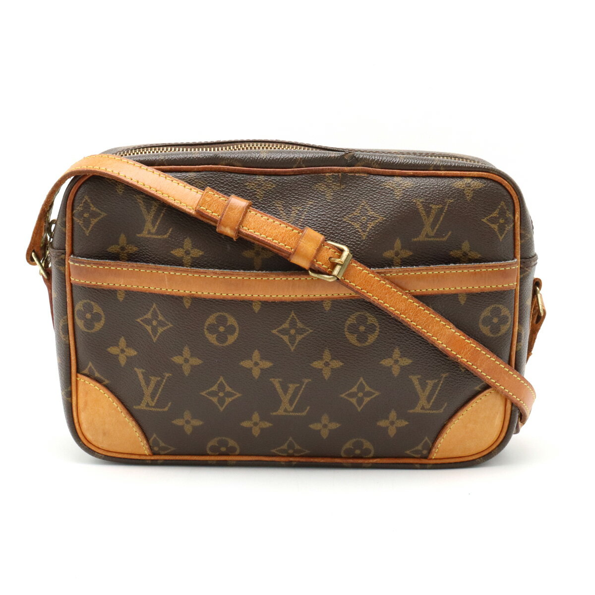 【バッグ】LOUIS VUITTON ルイ ヴィトン モノグラム トロカデロ27 ショルダーバッグ セミショルダー 肩掛け M51274 【中古】