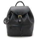 LOUIS VUITTON ルイ ヴィトン モノグラムアンプラント モンスリPM バックパック リュックサック ノワール 黒 ブラック M45205 【中古】