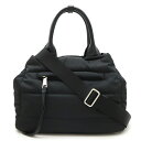 PRADA プラダ テスート ボンバー ハンドバッグ トートバッグ 2WAY ショルダーバッグ ナイロン レザー NERO ブラック 国内ブティック購入品 1B...