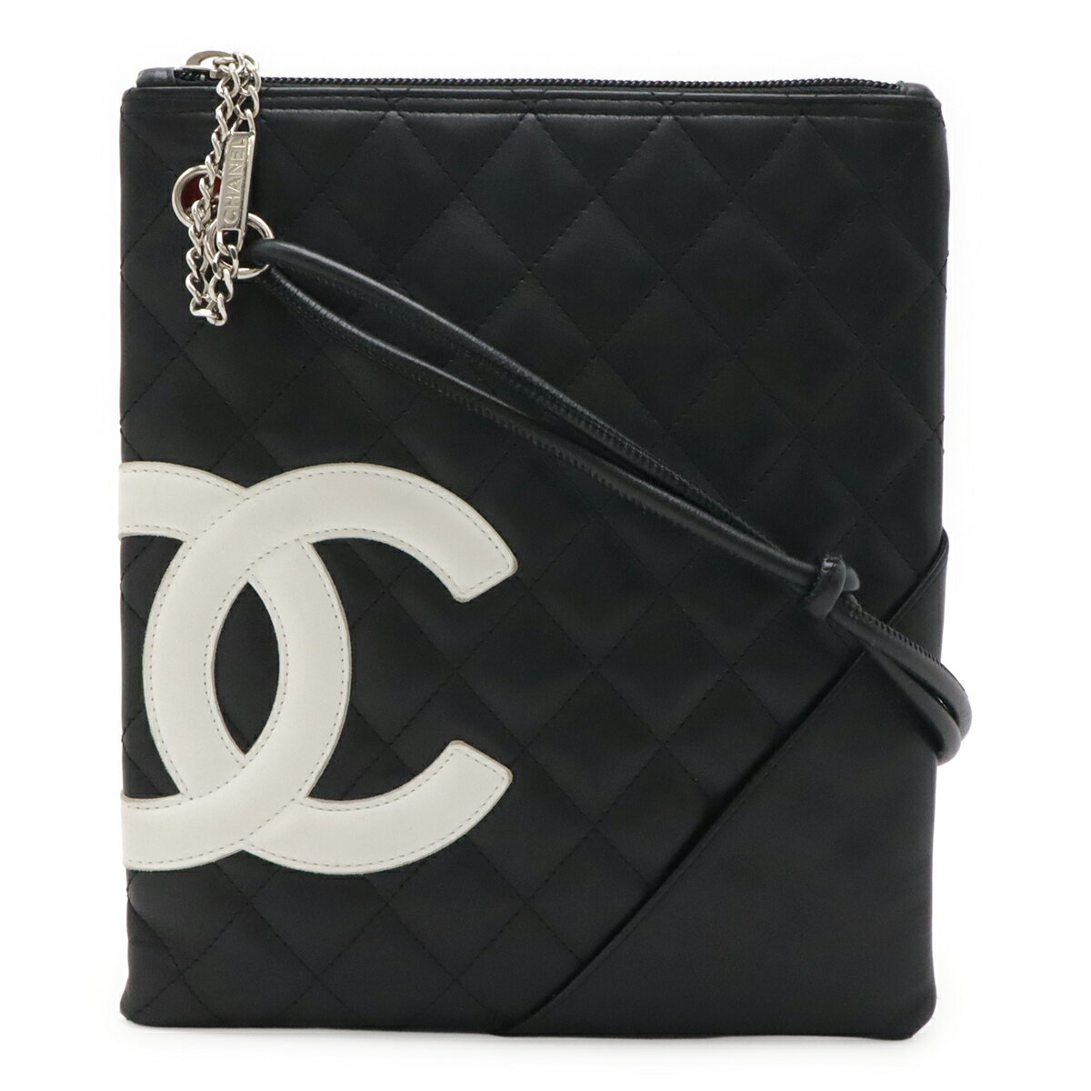 CHANEL シャネル ショルダーバッグ カンボンライン ラージポシェット シャネル(CHANEL)シャネル カンボンライン ラージポシェット