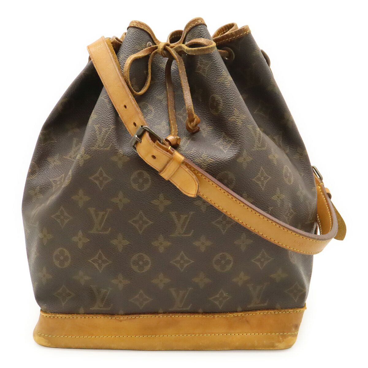 Rakuten - LOUIS VUITTON ルイ ヴィトン モノグラム ノエ ショルダーバッグ セミショルダー ワンショルダー 肩掛け 巾着型 M42224 【中古】