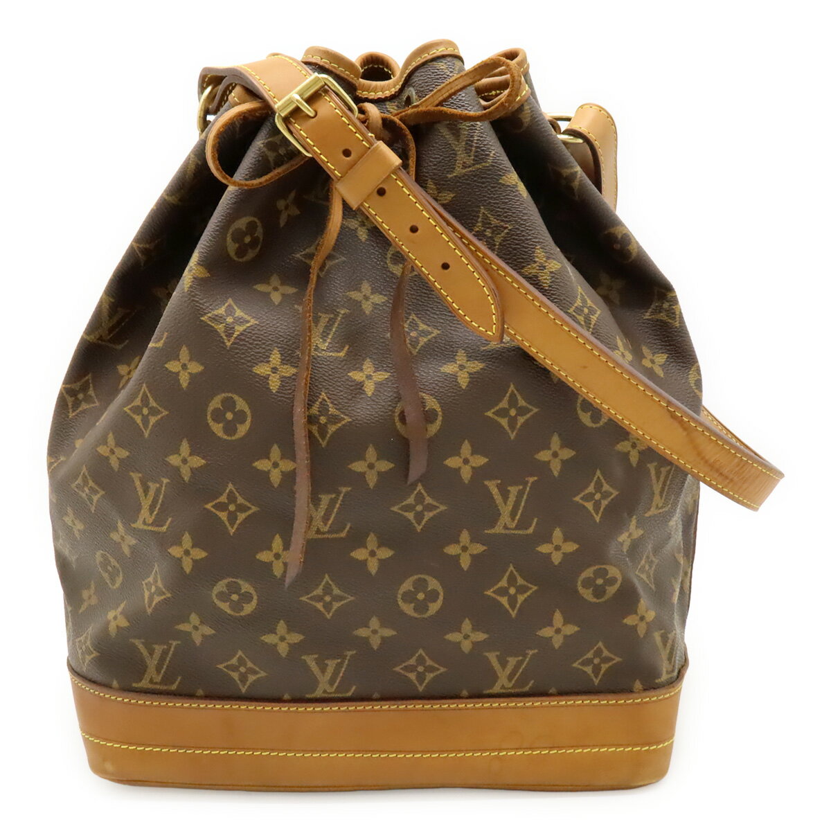 Rakuten - LOUIS VUITTON ルイ ヴィトン モノグラム ノエ ショルダーバッグ セミショルダー ワンショルダー 肩掛け 巾着型 M42224 【中古】