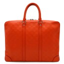 LOUIS VUITTON ルイ ヴィトン ダミエアンフィニ PDV ポルト ドキュマン ヴォワヤージュ ブリーフケース ビジネスバッグ フュージョン N411...