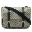 【バッグ】 LOUIS VUITTON ルイ ヴィトン モノグラムミニ サックママン ショルダーバッグ マザーズバッグ 斜め掛け ブルー M42350 【中古】