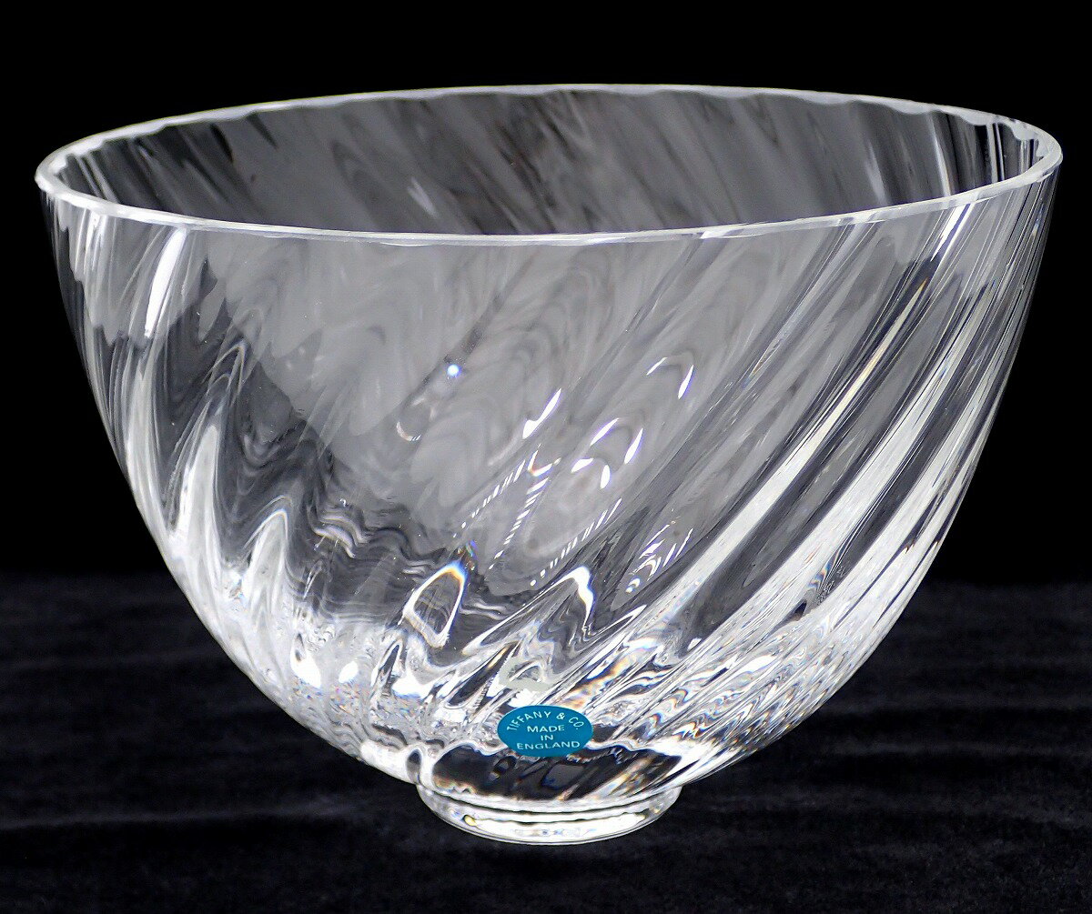 【未使用品】TIFFANY&Co. ティファニー ボウル クリスタル ガラス クリア 【中古】【k】【Blumin 楽天市場店】のサムネイル