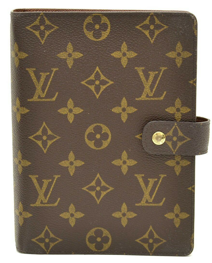LOUIS VUITTON ルイ ヴィトン モノグラム アジェンダMM 手帳カバー 6穴式手帳カバー システム手帳 R20105【中古】【u】【Blumin 楽天市場店】のサムネイル