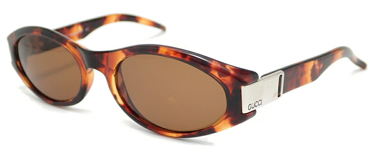 GUCCI グッチ サングラス べっ甲 トートイズ シルバー ブラウン 55□20 135 GG24 ...