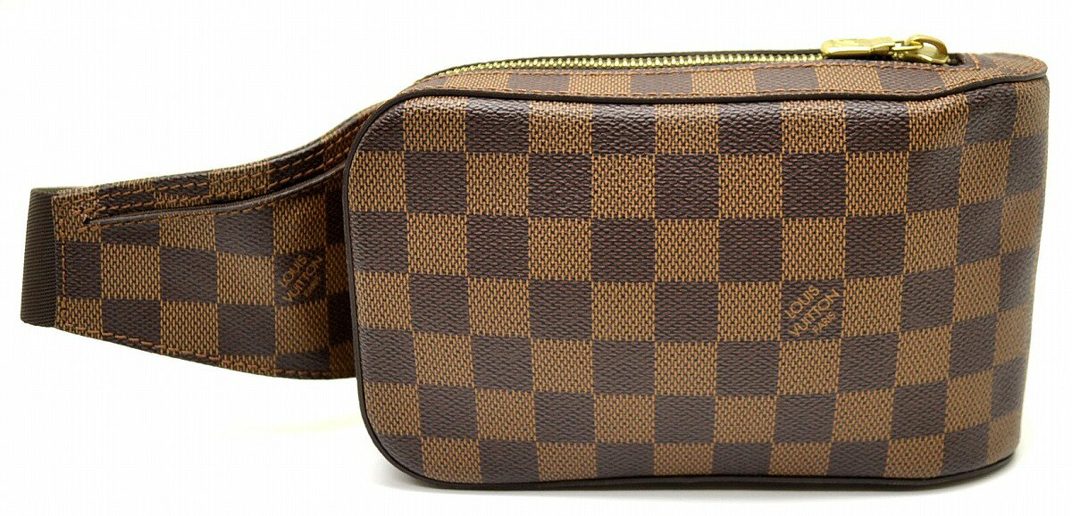 【未使用品】【バッグ】LOUIS VUITTON ルイ ヴィトン ダミエ ジェロニモス ボディバッグ ショルダーバッグ ウエストバッグ ウエストポーチ N51994 【中古】【k】【Blumin/森田質店】【質屋出店】のサムネイル
