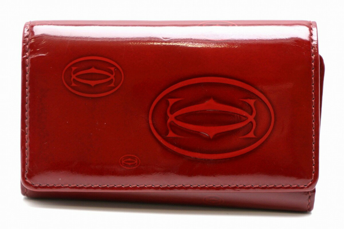 【財布】Cartier カルティエ ハッピーバースデー ハッピーバースデイ 6連キーケース エ...
