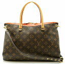 【バッグ】LOUIS VUITTON ルイ ヴィトン モノグラム パラス ハンドバッグ 2WAY ショルダーバッグ クレモンティーヌ M41148 【中古】【s】