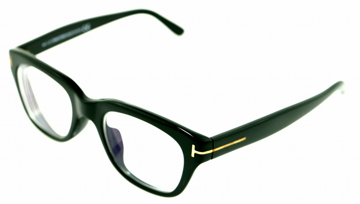 TOM FORD トム フォード トムフォード 眼鏡 メガネ めがね クリア 度入りレンズ 黒 ブラック ゴールド金具 51□21 145 TF5178-F 【中古】【k】【Blumin/森田質店】【質屋出店】