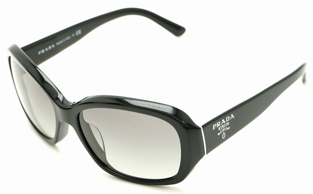 PRADA プラダ サングラス スモークグラデーション ブラック 黒 シルバー金具 58□16 SPR31N-A 【中古】【k】【Blumin/森田質店】【質屋出店】