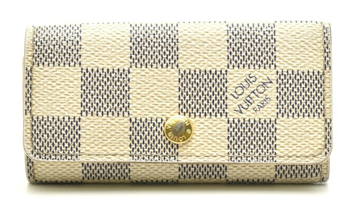 LOUIS VUITTON ルイ ヴィトン ダミエアズール ミュルティクレ4 4連キーケース N60020 【中古】【k】【Blumin/森田質店】【質屋出店】