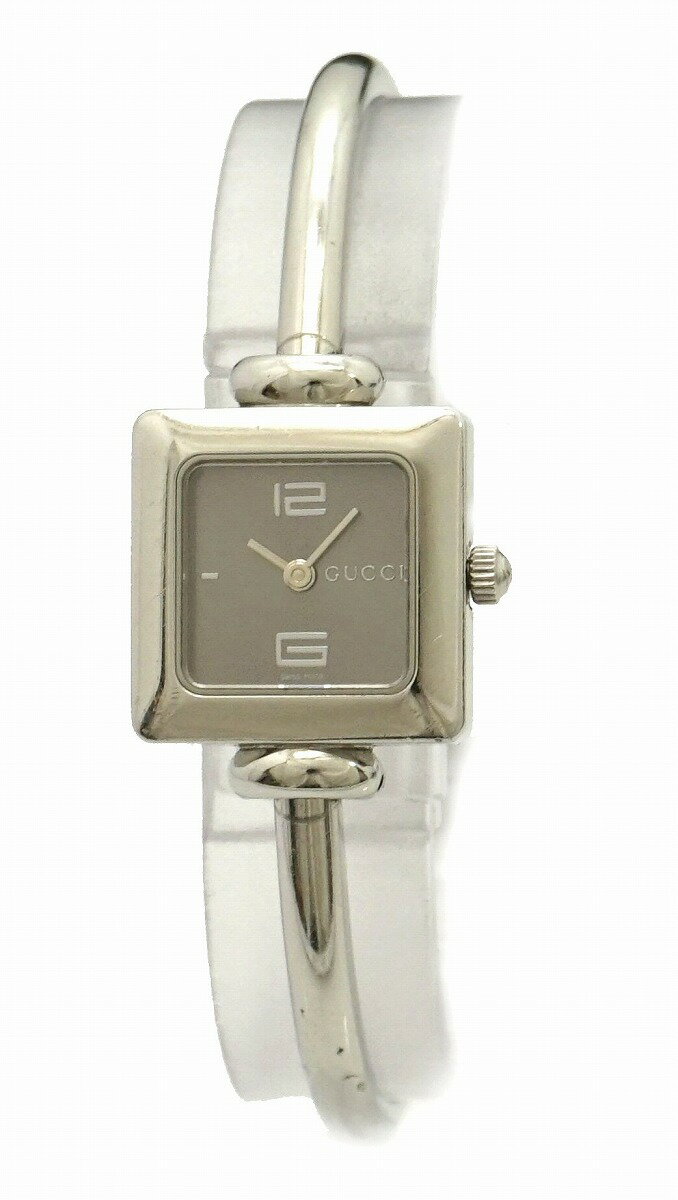 【ウォッチ】GUCCI グッチ バングル ウォッチ グレー文字盤 レディース QZ クォーツ 腕時計 1900L 【中古】【k】【Blumin/森田質店】【質屋出店】