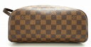 【バッグ】LOUIS VUITTON ルイ ヴィトン ダミエ トゥルース トワレット キングサイズ 化粧ポーチ トラベルポーチ マルチポーチ セカンドバッグ N47527 【中古】【k】