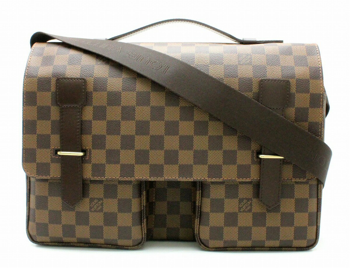 【未使用品】【バッグ】LOUIS VUITTON ルイ ヴィトン ダミエ ブロードウェイ ショルダーバッグ 斜め掛けショルダー ビジネスバッグ N42270 【中古】【k】のサムネイル