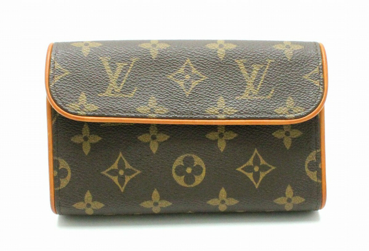 【バッグ】LOUIS VUITTON ルイ ヴィトン モノグラム ポシェット フロランティーヌ ウエストポーチ ウエストバッグ ヒップバッグ ストラップ Sサイズ M51855 【中古】【k】