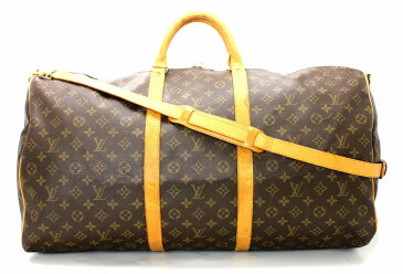 【バッグ】LOUIS VUITTON ルイ ヴィトン モノグラム キーポル バンドリエール60 ボストンバッグ 旅行カバン トラベルバッグ ショルダーバッグ M41412 【中古】【k】