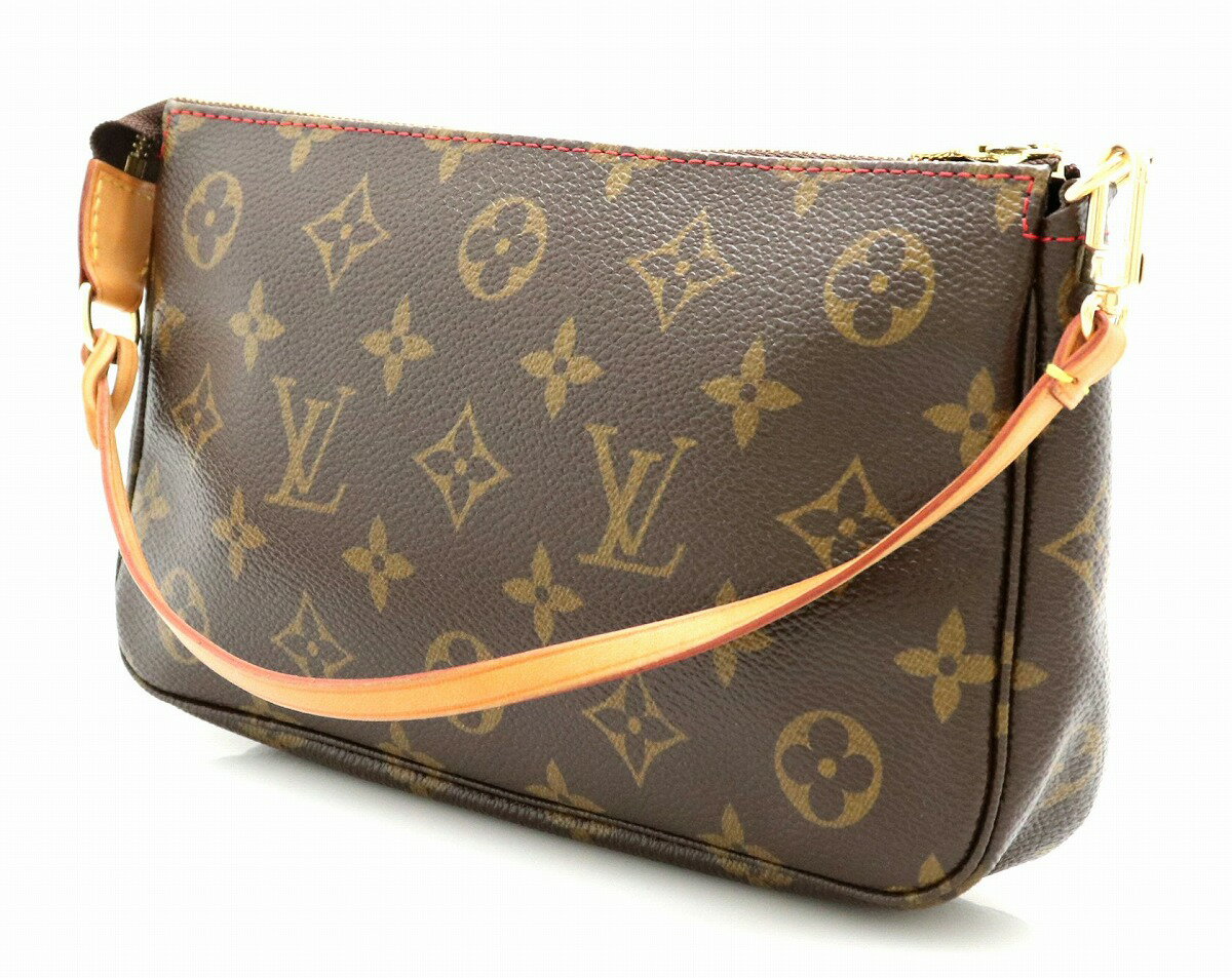 【バッグ】LOUIS VUITTON ルイ ヴィトン モノグラムチェリー アクセサリーポーチ ハンドバッグ パーティーバッグ さくらんぼ M95008 【中古】【k】