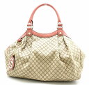【バッグ】GUCCI グッチ ディアマンテ ハンドバッグ シ...