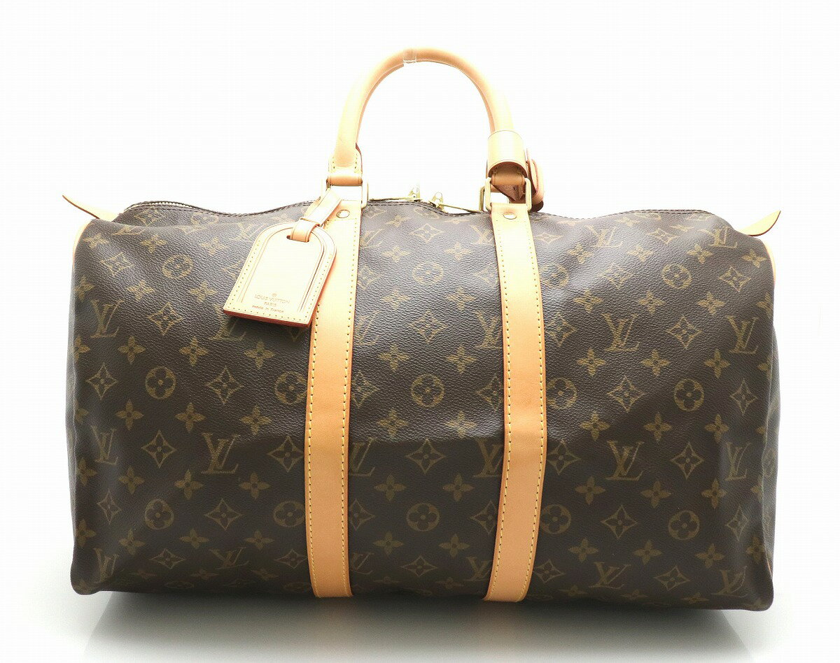 【バッグ】LOUIS VUITTON ルイ ヴィトン モノグラム キーポル45 ボストンバッグ ハンドバッグ 旅行カバン トラベルバッグ トラベルボストン M41428 【中古】【k】
