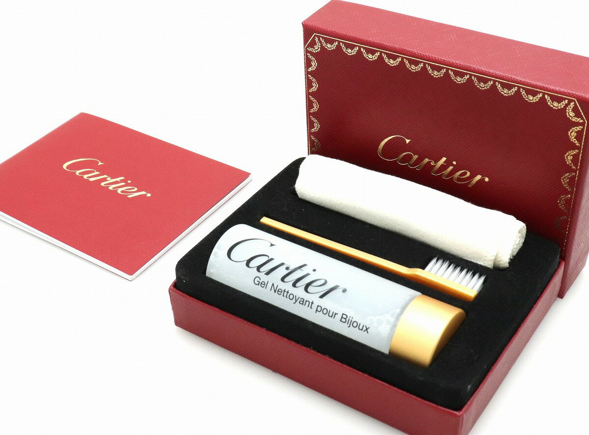 【未使用品】Cartier カルティエ メンテナンスキット ジュエリー用 宝飾品用 お手入れキット クリーニングキット 【中古】【k】のサムネイル