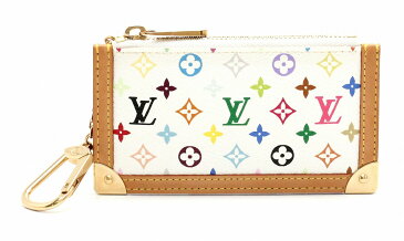 【未使用品】【財布】LOUIS VUITTON ルイ ヴィトン モノグラムマルチカラー ポシェット クレ キーチェーン付 コインケース 小銭入れ ブロン M92655 【中古】【k】