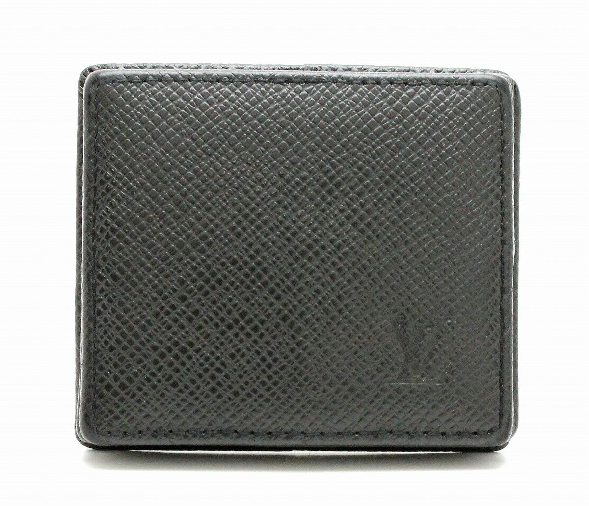 【財布】LOUIS VUITTON ルイ ヴィトン タイガ ポルトモネ ボワット コインケース 小銭入れ レザー カーフ アルドワーズ 黒 ブラック M30382 【中古】【k】