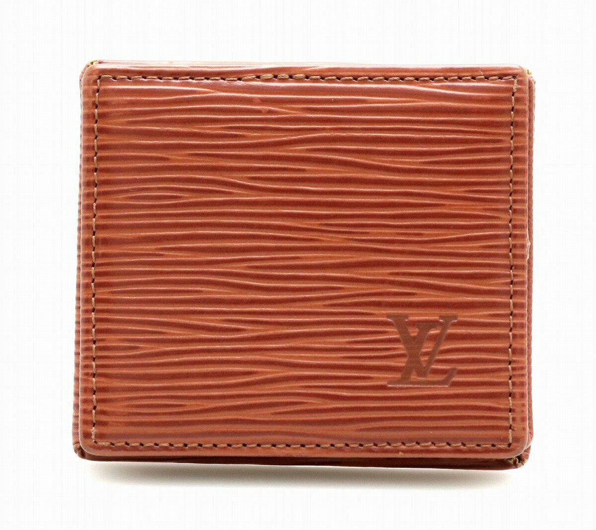 【財布】LOUIS VUITTON ルイ ヴィトン エピ ポルトモネ ボワット コインケース 小銭入れ コインパース レザー 茶 ブラウン ケニアブラウン M63693 【中古】【k】